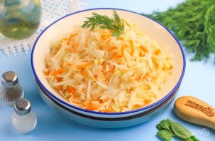 Квашеная капуста хрустящая
