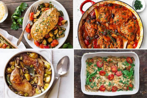 
			Курица в духовке запечённая кусочками &mdash; 6 быстрых и вкусных рецептов приготовления по-итальянски		