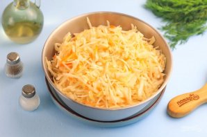 Квашеная капуста хрустящая