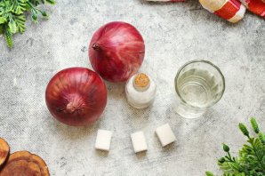 Лук с уксусом Лук с уксусом