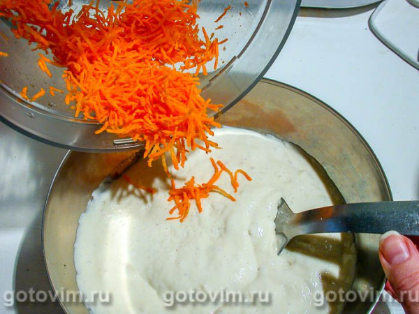 Постные морковные оладьи Постные морковные оладьи
