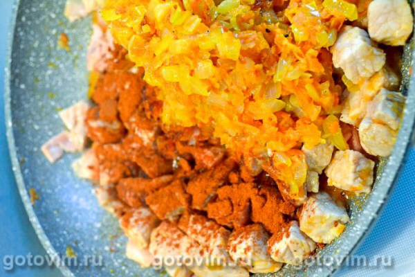 Гречневая каша с мясом по-купечески