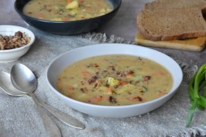 Картофельный суп с брокколи