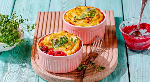Картофельная запеканка с паштетом и овощами, пошаговый рецепт с фото на 341 ккал