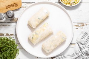 Пирожки из рисовой бумаги