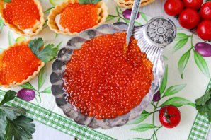 Засолка красной икры Засолка красной икры