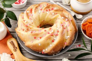 Кекс с курагой Кекс с курагой