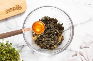 Черная икра из амаранта Черная икра из амаранта