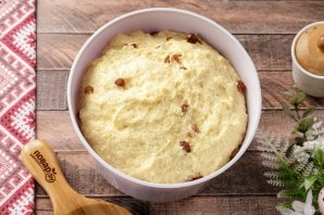 Творожный пасхальный кулич Творожный пасхальный кулич