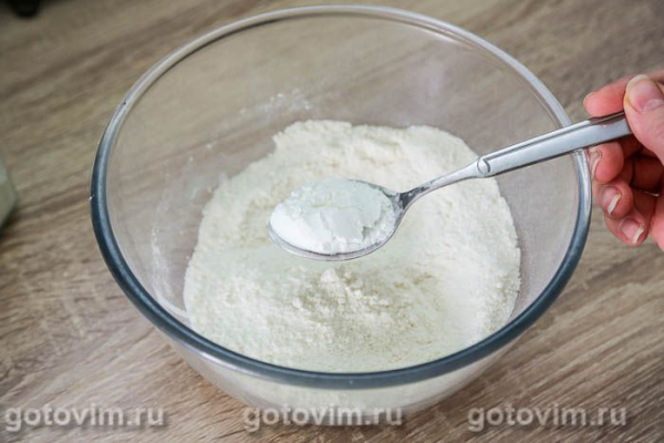 Ванильный бисквит в микроволновке