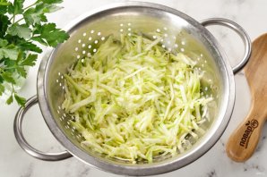 Постные котлеты из кабачков