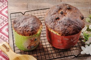 Творожный пасхальный кулич Творожный пасхальный кулич