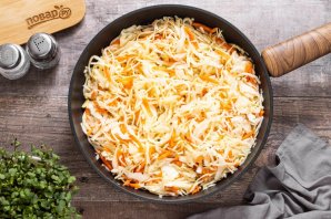 Постная солянка из свежей капусты Постная солянка из свежей капусты