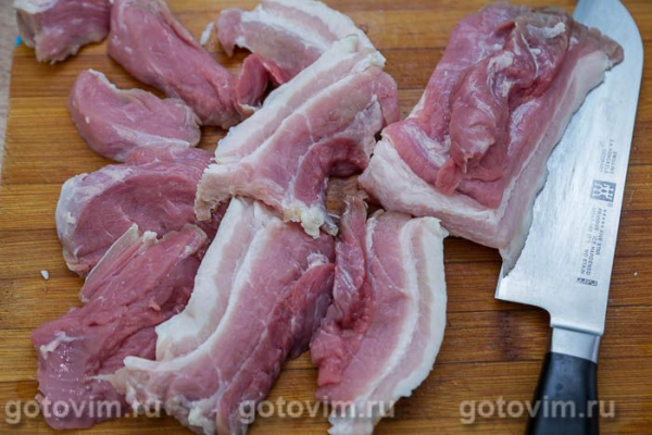 Мясо по-французски в мультиварке