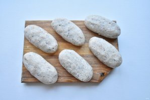 Щучьи котлеты с беконом Щучьи котлеты с беконом