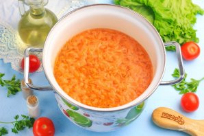 Постный суп с фасолью Постный суп с фасолью
