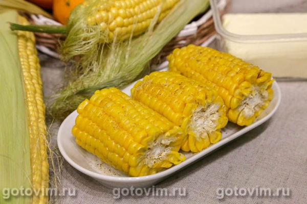 Кукуруза в микроволновке Кукуруза в микроволновке