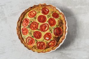 Пирог с тунцом и картофелем Пирог с тунцом и картофелем